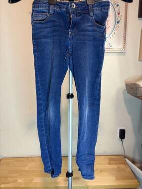 Member's Mark Girls Skinny Fit Jeans Size M (7-8) Dark Wash